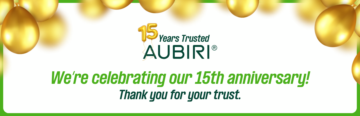 We’re celebrating our 15th anniversary. Thank you for your trust.